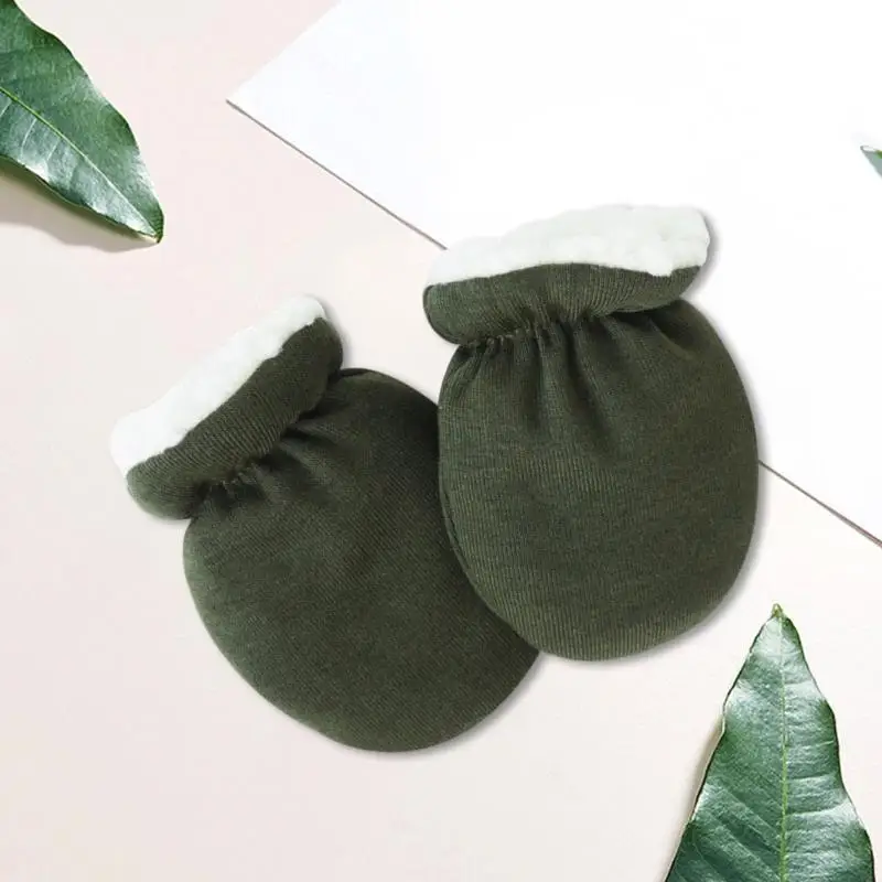 Fotografia 6: U13F Luvas bebê com toque suave Luvas modernas proteção para as mãos para bebês 0 a 12 meses