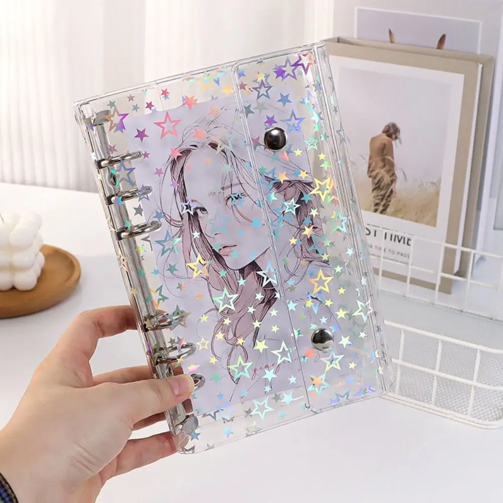 Pasta de desafio para economia de dinheiro, à prova d'água, capa de pvc, transparente, fichário de orçamento, notebook, fecho de botão colorido