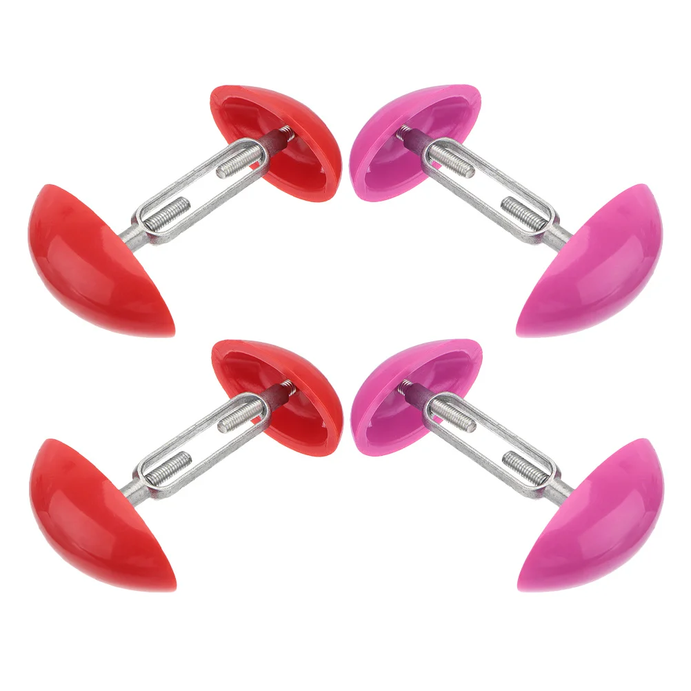 

4Pcs Adjustable Shoe Stretcher Mini Plastic Shoe Shaper for Wide Feet Support Stretcher for Sneakers Boots Comfortable Fit