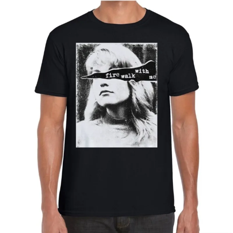 التوأم قمم لورا بالمر النار المشي معي تصميم مضحك هدية تي شيرت ألعاب أنيمي عبادة ميمي فيلم الموسيقى هدية تي شيرت