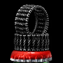 Retro Gothic Bone Men Rings Stainless Steel Women Jewelry Punk New in Rock Stranger Things Fashion Accessories Gift Wholesale