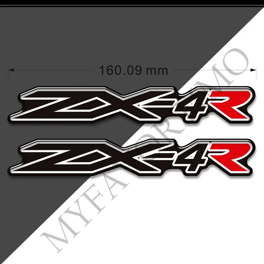 

Motorcycle 3D Stickers Decals Protection Tank Pad Gas Fuel Oil Kit Knee Fish Bone For Kawasaki Ninja ZX-4R 400 ZX4R ZX 4R