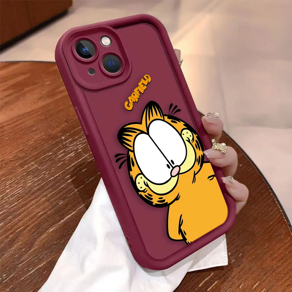 

Cartoon G-Garfield Cat Phone Case For Redmi NOTE 8 9 9T A1 A2 A3 A5 9 9A 9C 10A 9T 10 10C 12 12C 13 13C 14C K30 K40 K50 K60 Case
