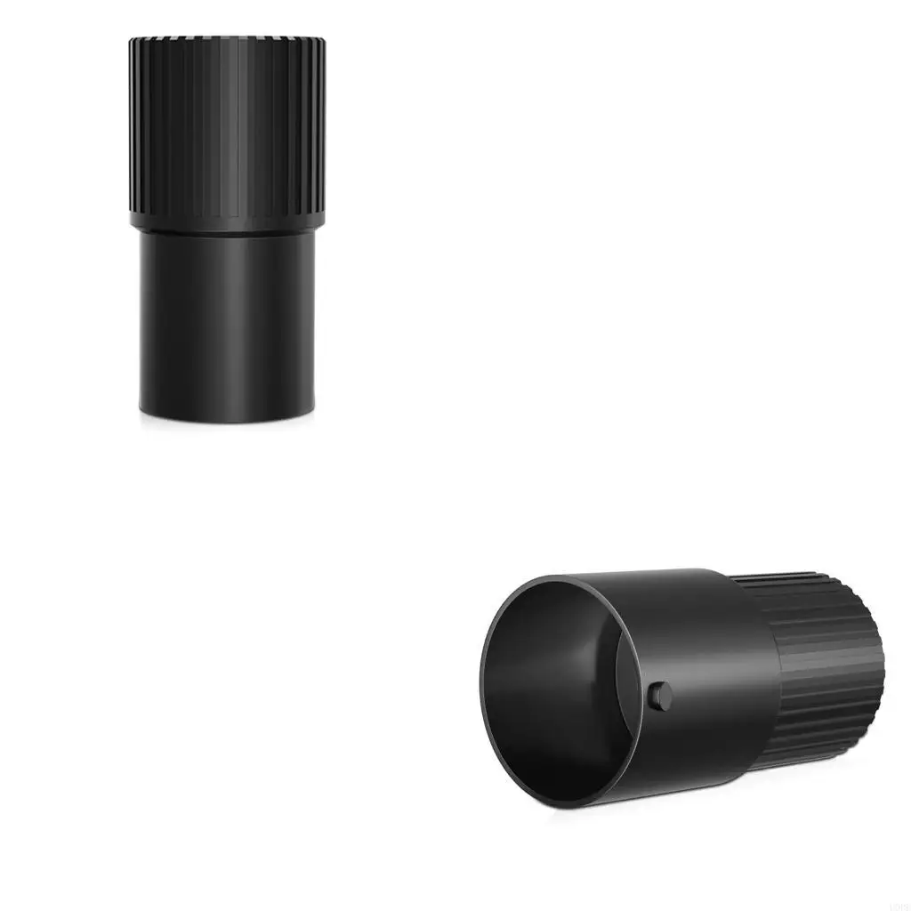 Manguera aspiradora para hogar y taller, adaptador aspiradora, color negro