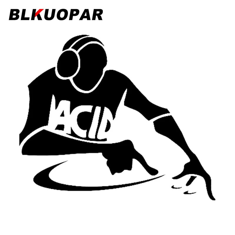 

BLKUOPAR DJ Man автомобильная наклейка забавная устойчивая к царапинам наклейка солнцезащитный крем водостойкая оригинальная лобовое стекло украшение для мотоцикла автомобиль хороший
