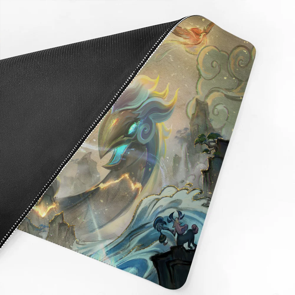 KogMaw League of Legends Mousepad Mouse Mat Desk Mat With Pad gaming accessories Prime Gaming XXL Keyboard Pad