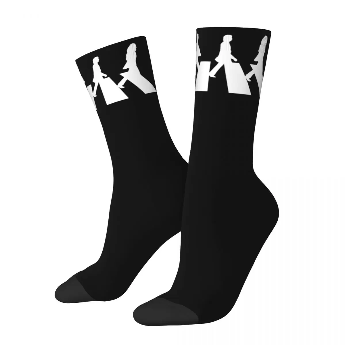 Trendy Men Women Socks Minimalistic Abbey Road B-Beatles Merchandise Cute Breathable Stockings