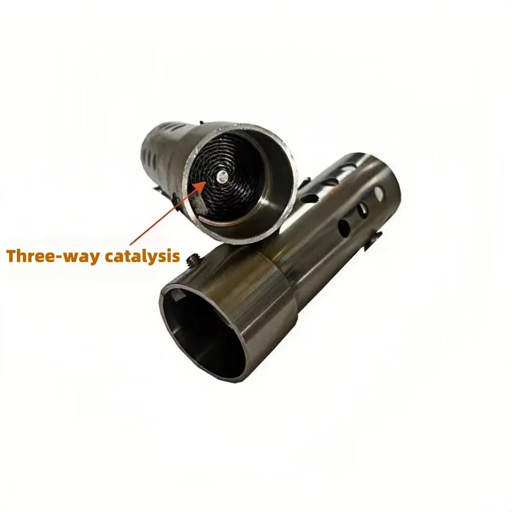 Longxin VOGE CU525 修正された排気管サイレンサー cu525 排気サイレンサーに適しており、音を低減します。