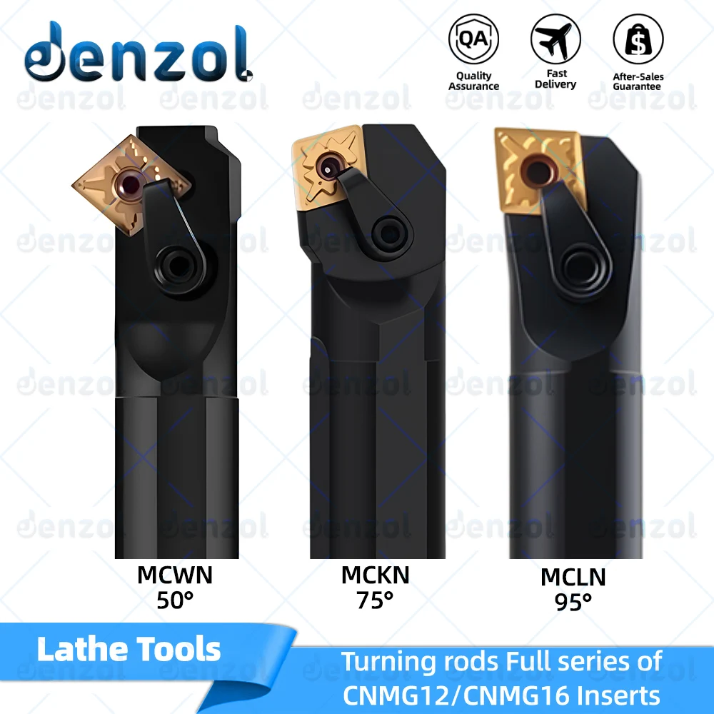 CNMG12 insert Turning rod MCLNR MCKNR MCWNR MCLNL MCKNL MCWNL S16Q S20R S25S S32T S40T Lathe bar Diamond-shaped CNMG1204 Inserts