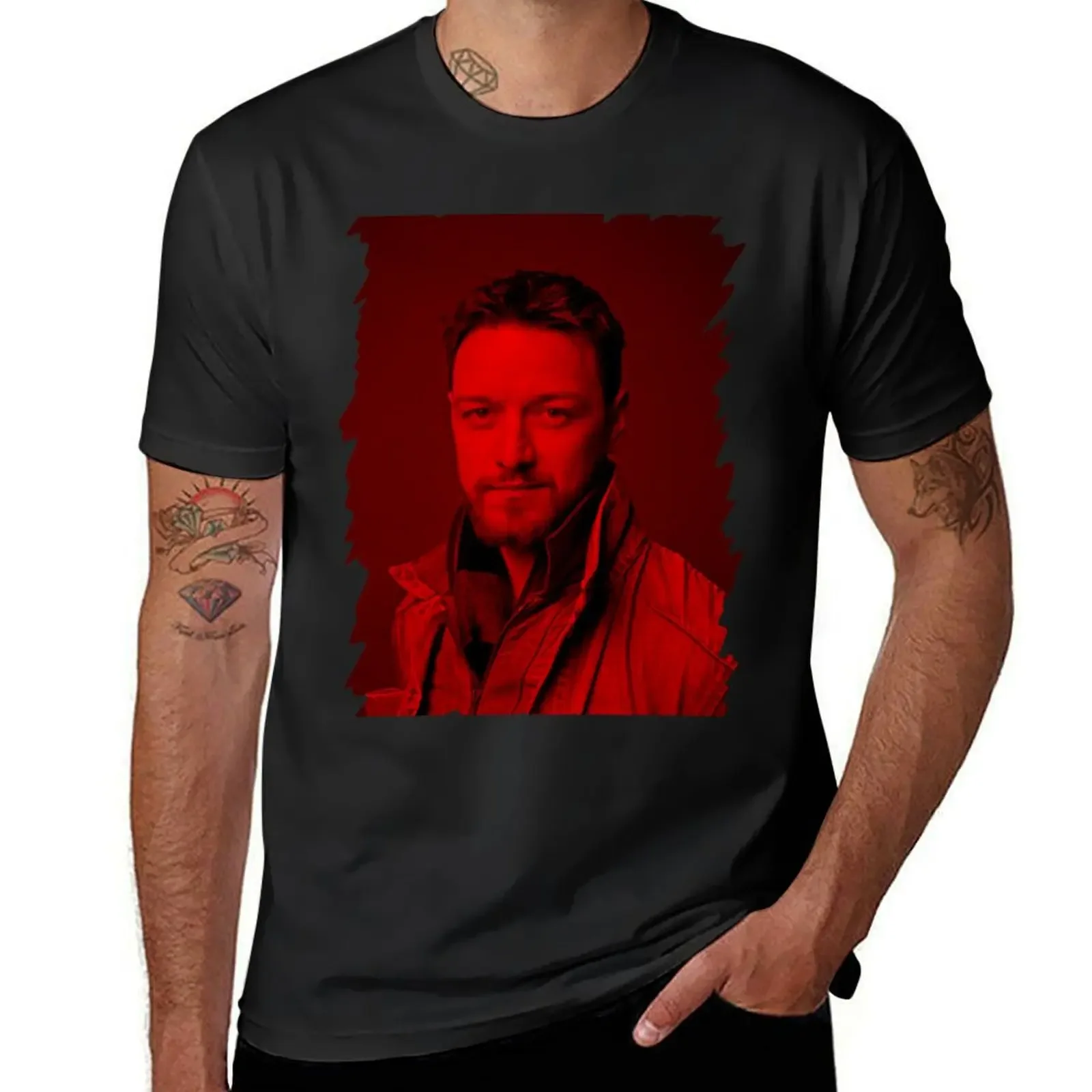 James McAvoy - Celebrity T-Shirt graphic t shirt vintage luxury clothes men