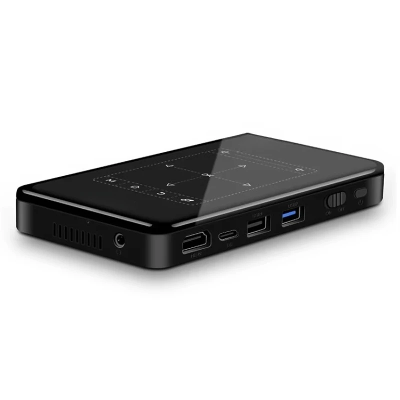 3D Smart Mini Portable Projector 4k Touch Screen BT WiFi Rechargeable  Proyector Portatil  Mobile Phone