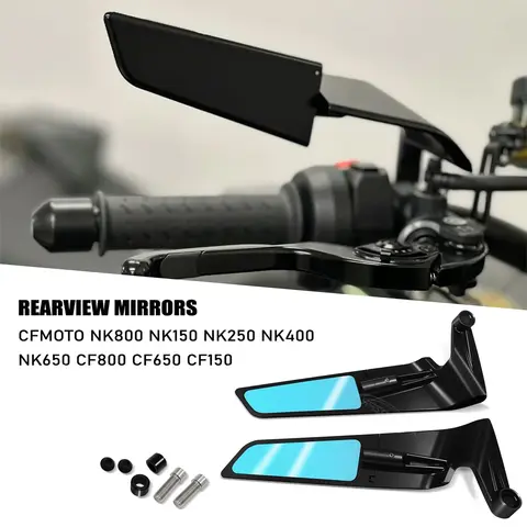 For NK 800 NK150 NK250 NK400 NK650 CF800 CF650 CF150 Motorcycle Mirrors Stealth Mirrors Sports Winglets Mirror Kit