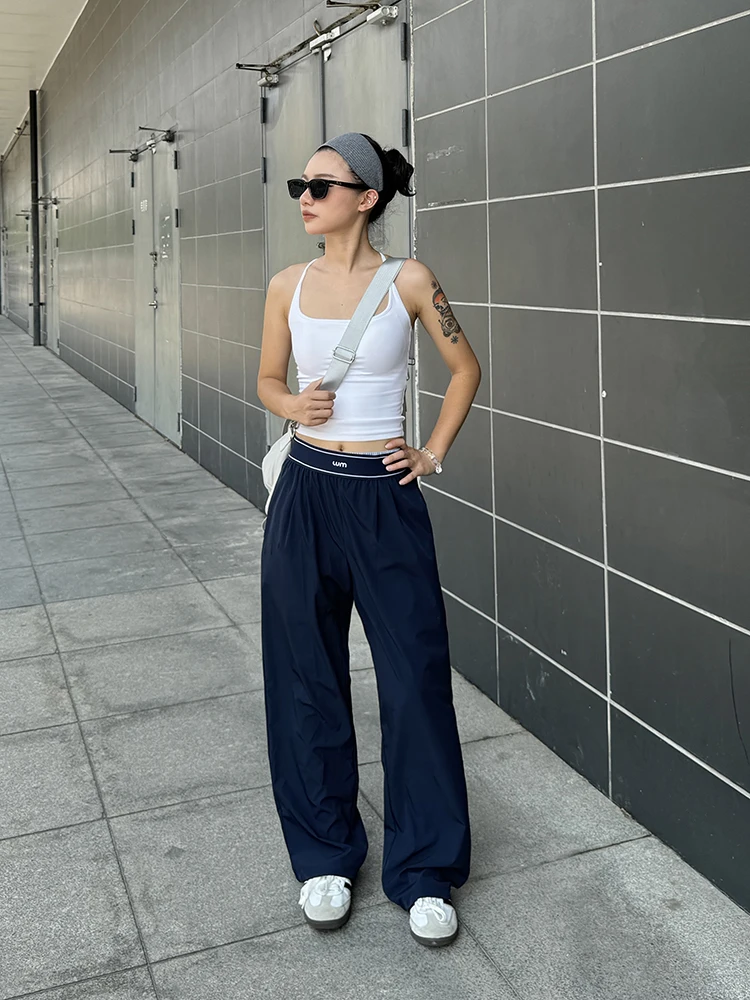 

Легкие дышащие брюки Luminelle с охлаждающим эффектом для фитнеса и активного отдыха, прямые повседневные брюки для бега, летние спортивные штаны