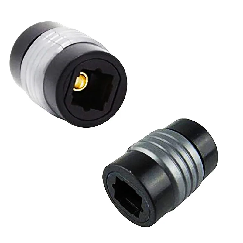 

Fiber Optic Cable Extender Female to Female Optical Digital Audio Extension Cable Coupler Connector Adapter