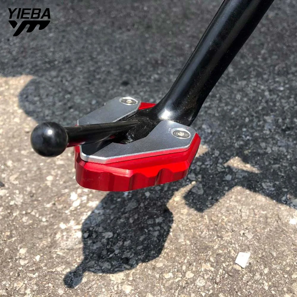 

Motorcycle Accessories Side Stand Enlarger Kickstand Plate Pad Parts For Yamaha XSR 900 2015 2016 2017 2018 2019 2020 2021