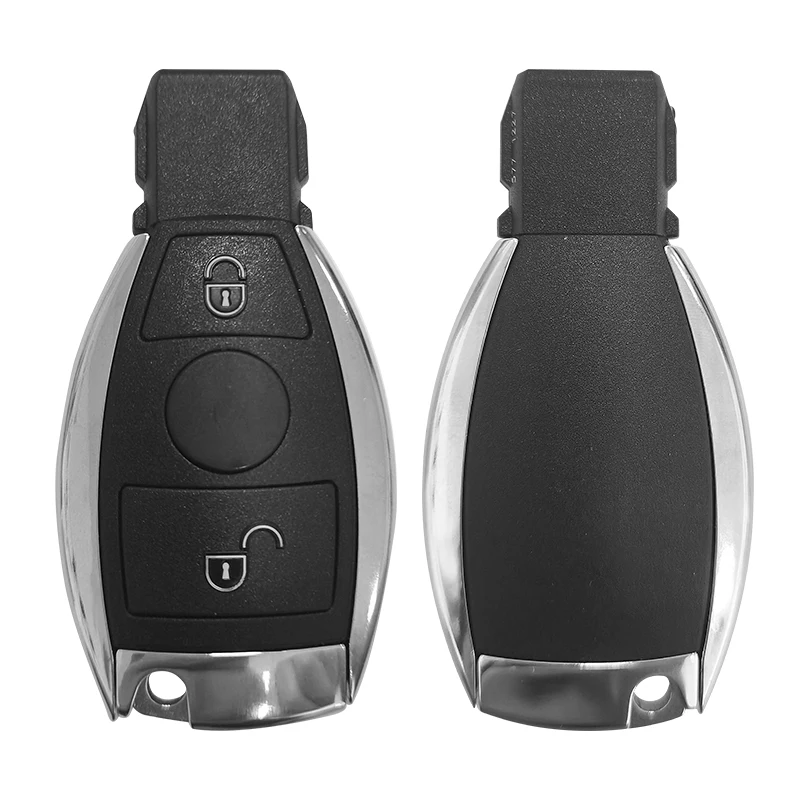 XNRKEY BGA Style 2 Button Remote Key 315/433Mhz for Mercedes Benz A B S E Class W203 W204 W205 W210 W211 W212 W221 W222 Support