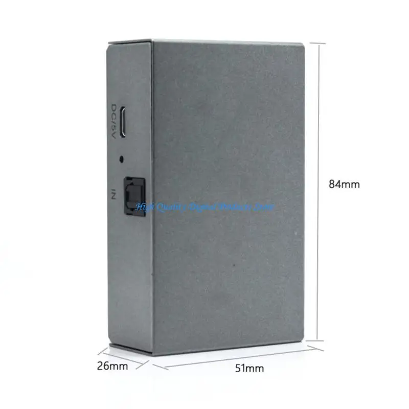 U2JE Digital Optical Splitter для устройства SPDIF для беспроблемной интеграции в домашних развлечениях для музыкального