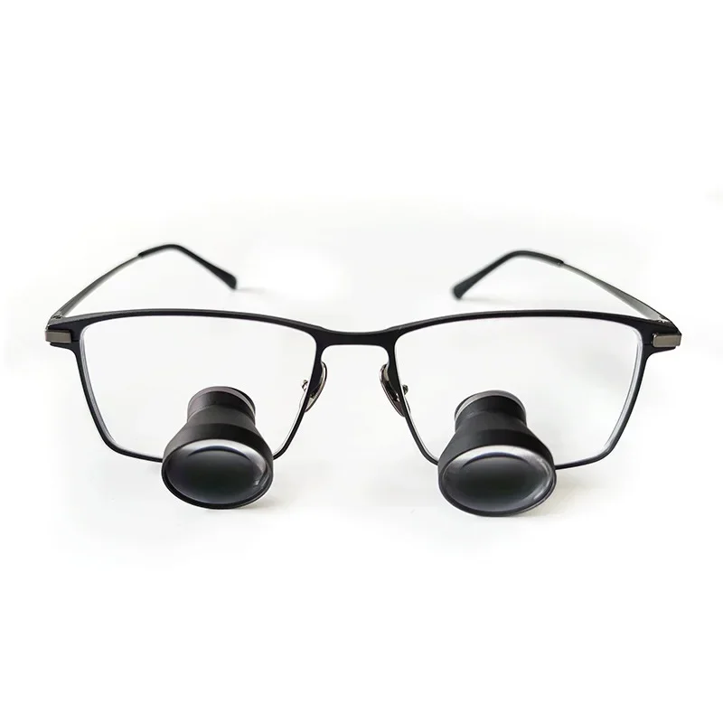 Dental Magnifying Glass Wireless Magnetic Suction Head Lamp E.N.T. Department Teeth High-definition Right-angle Magnifying Glass
