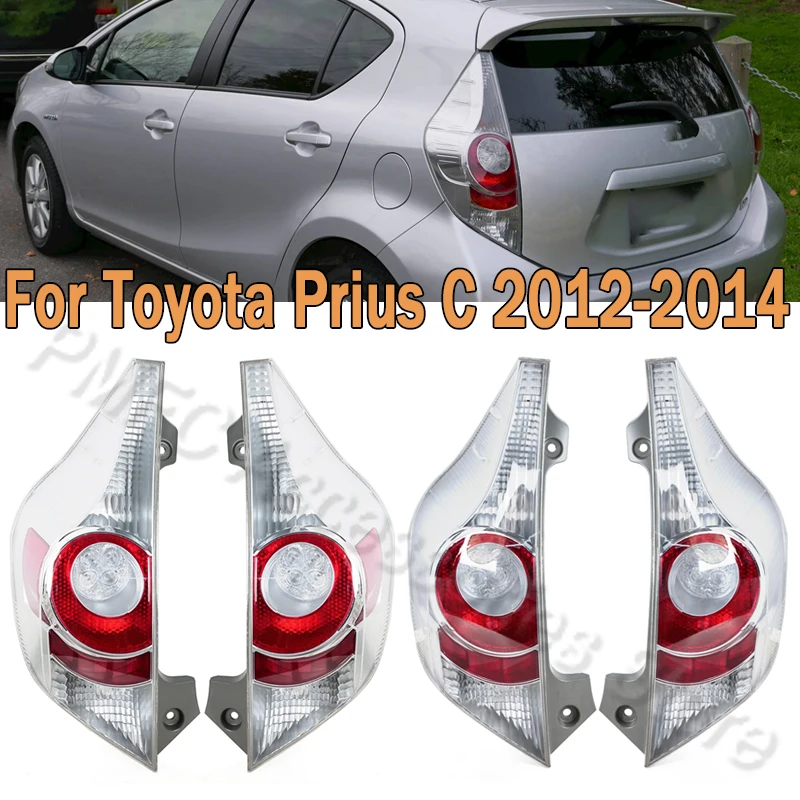 

Car Tail Light Assembly Rear Taillamp Stop Brake Light Turn Signal Lamp Fog Lamp For Toyota Prius C Nhp10 Aqua 2012 2013 2014