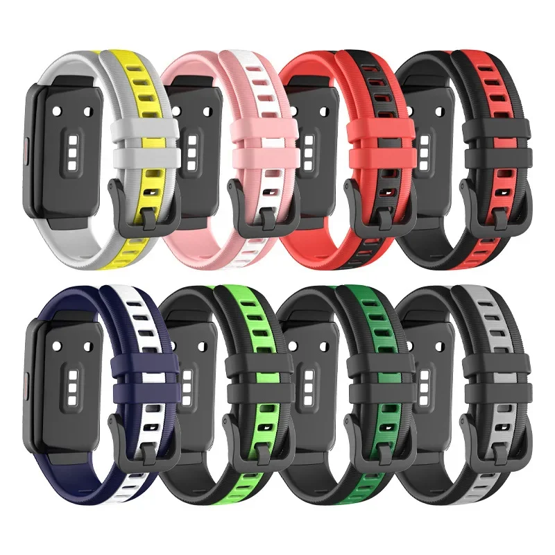 Correa de muñeca deportiva para Huawei band 6 /honor band 6, correas de reloj ajustables, pulsera para huawai band 6 Pro, reloj inteligente