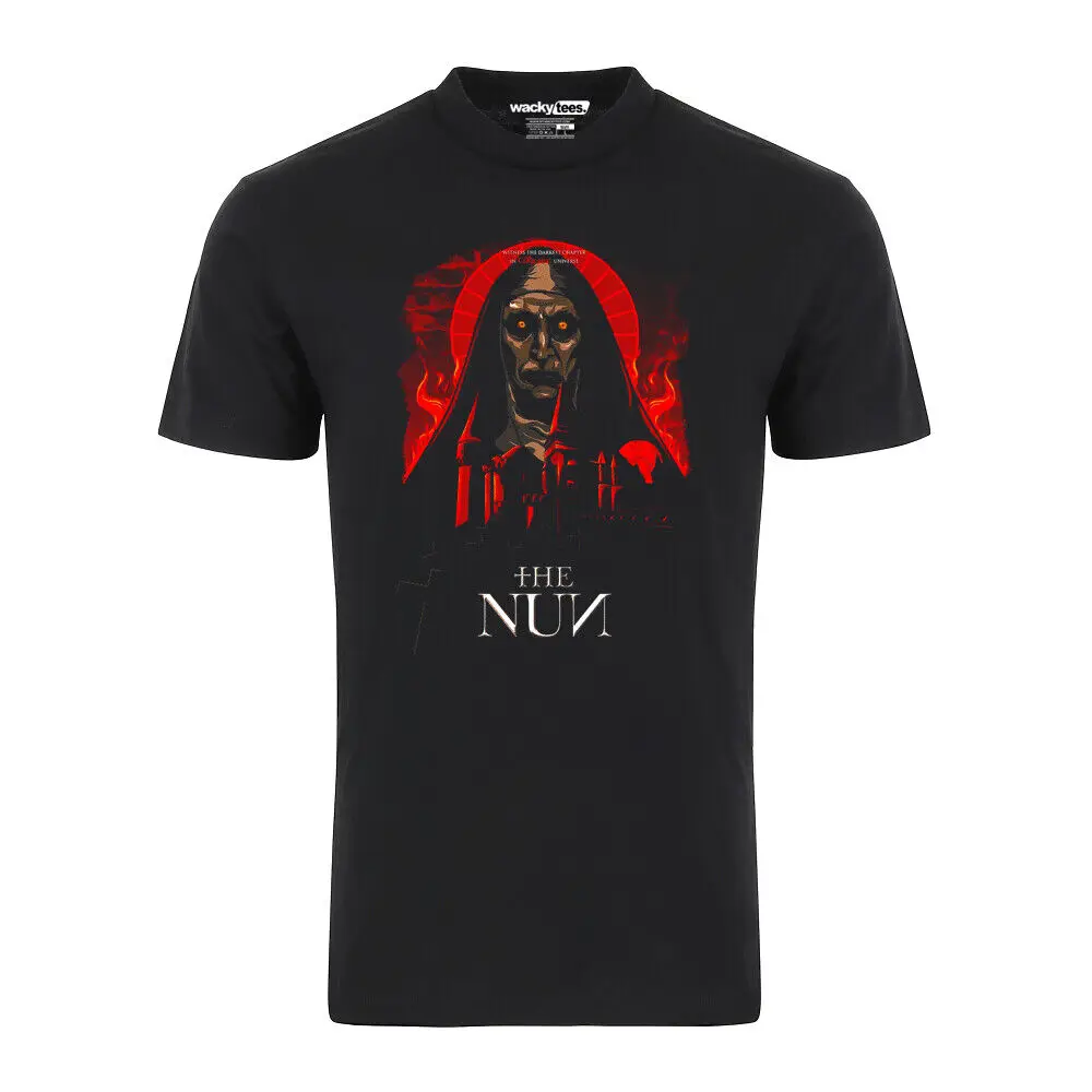 The Nun Conjuring Terror Horror Halloween Graphic Tee Shirt