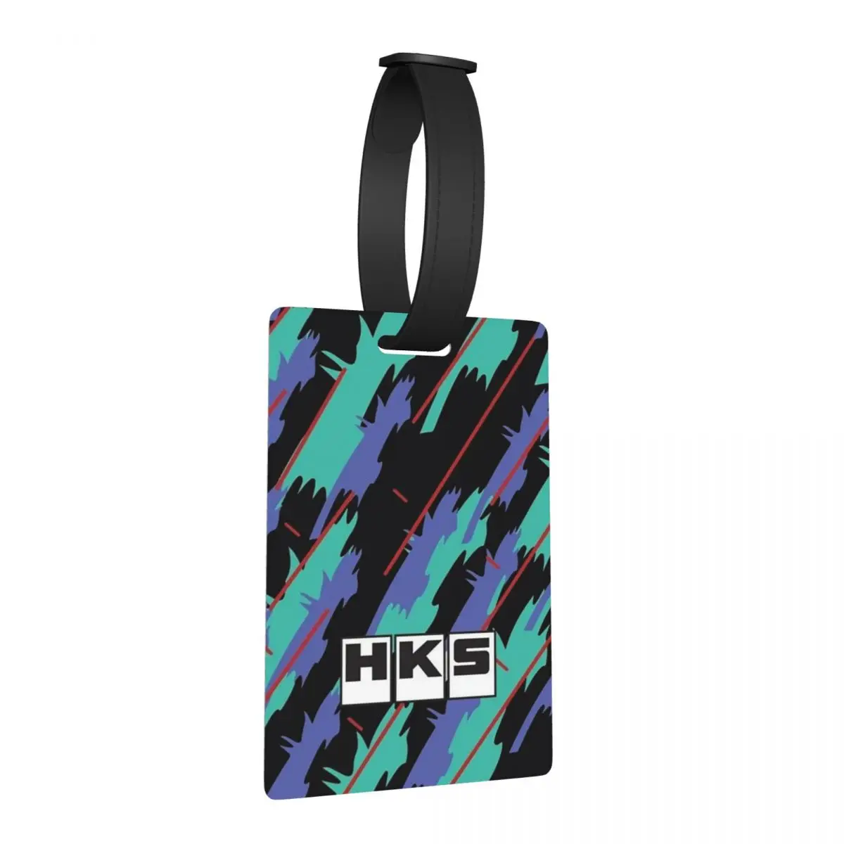 

HKS Luggage Tags Suitcase Accessories Travel Baggage Boarding Tag Label Holder ID Name Address