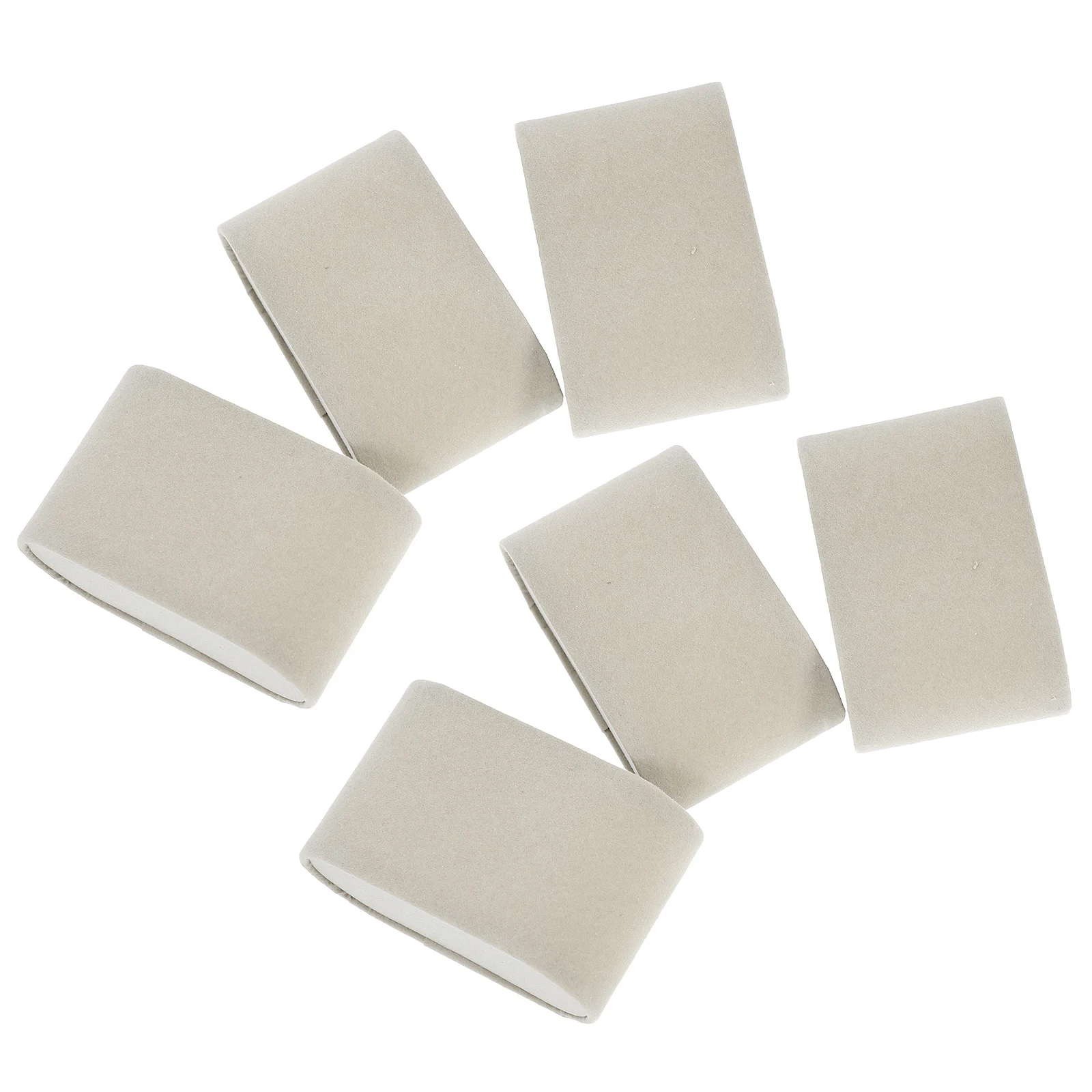 

6 Pcs Display Pillow Watch Bracelet Bangle Chain Jewelry Exhibitions Gray 60x40mm Scientific Comfort Practical Safe Durable