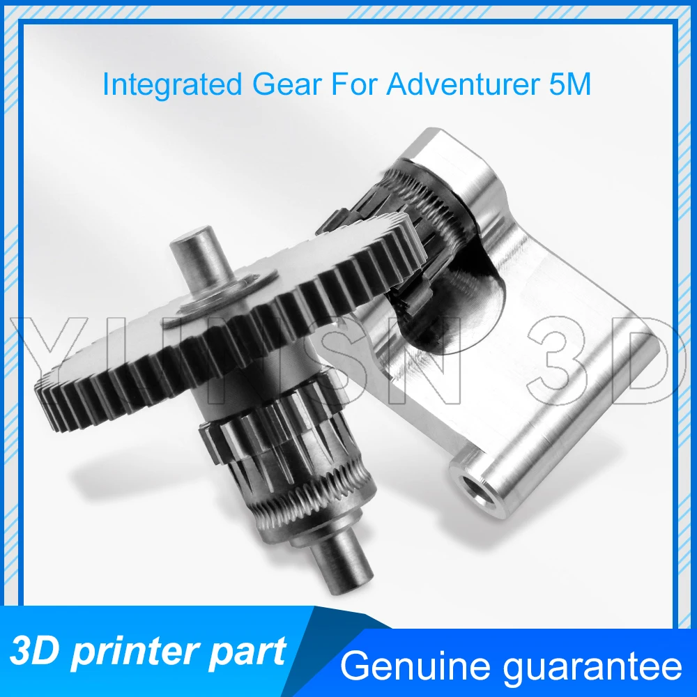 For Flashforge Adventurer 5M/5M Pro CNC Nanocoated Extrusion Head Gear Kit Extruder Dual Drive Gear 3D Printer Hotend Print Part