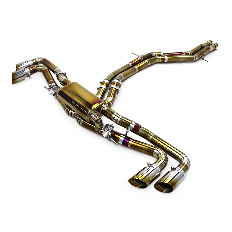

Custom OEM Valves Catback Exhaust For Lamborghini URUS 4.0 2018-2023 Race Sport Car Titanium Pipe Exhaust System