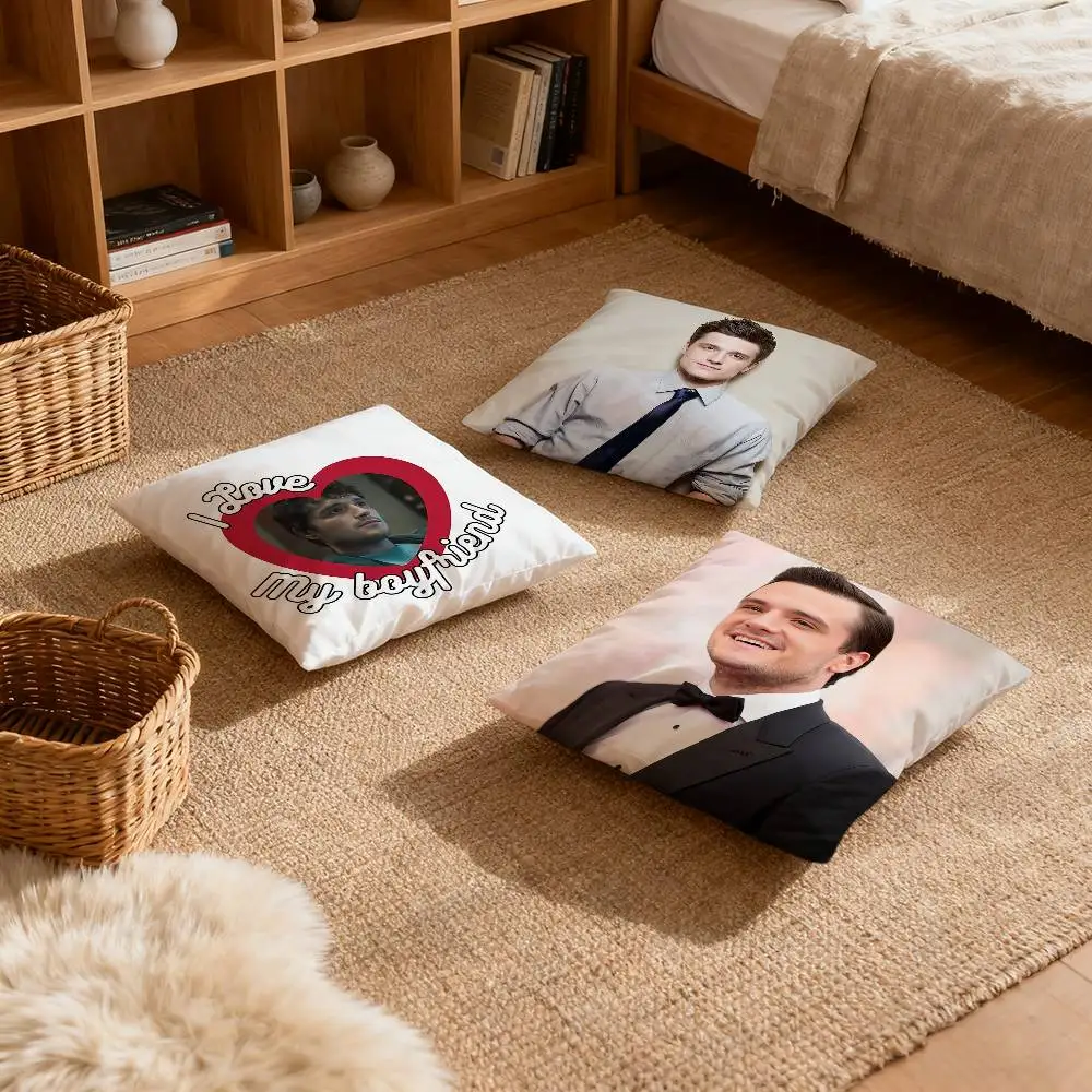 

J-Josh Hutcherson love Pillow Case Multi sized car cushions, luxurious home sofas, decorative pillowcases