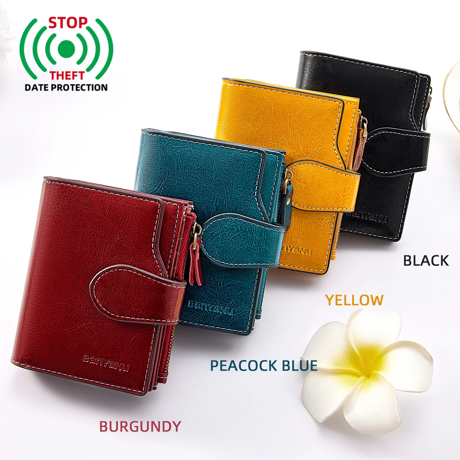 oil-wax-cowhide-short-wallet-for-women-large-capacity-genuine-leather-foldable-card-holder-retro-style-vertical-shape
