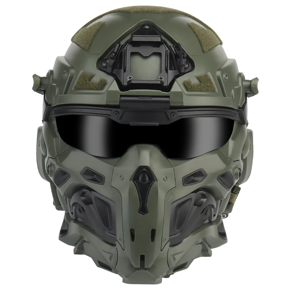 W-ronin。おもちゃのヘルメットと戦術的なマスク,モジュラー設計,統合