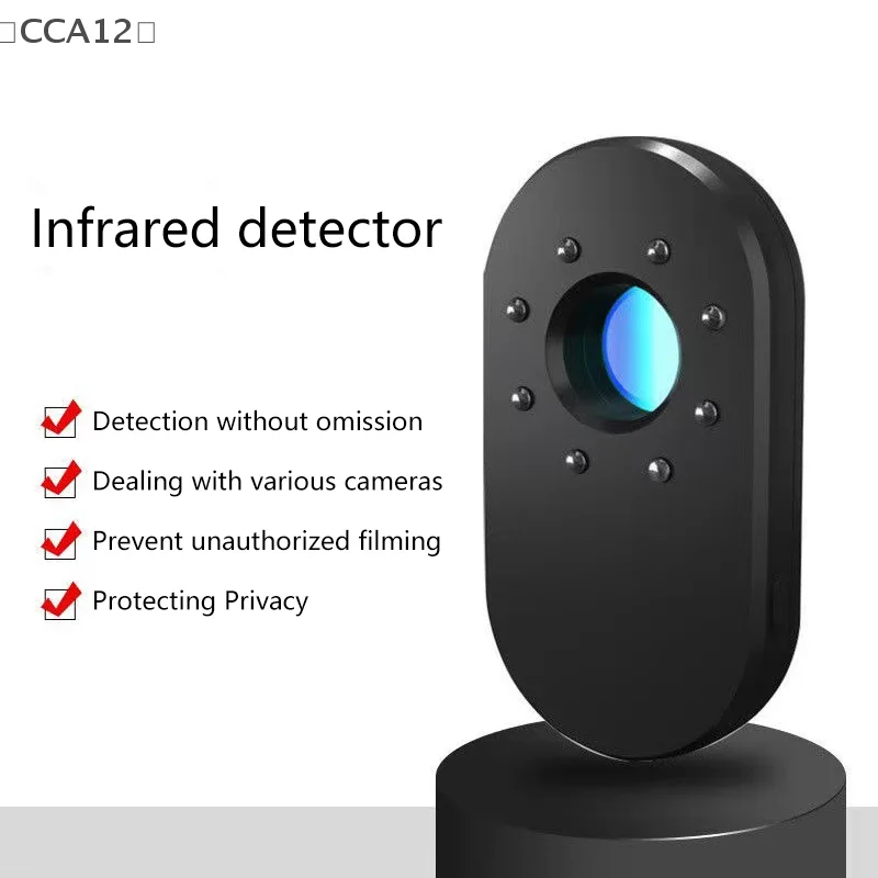 Anti Candid Hidden Camera Detector Security Protection Bug Discreet Spy Professional Infrared Presence Sensor Invisible Gadgets