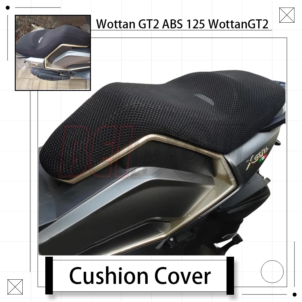 

For Wottan GT2 ABS 125 WottanGT2 Motorcycle Seat Cushion Cover Breathable Seat Cover Protector Case Pad Mesh Seat Cushion Cover