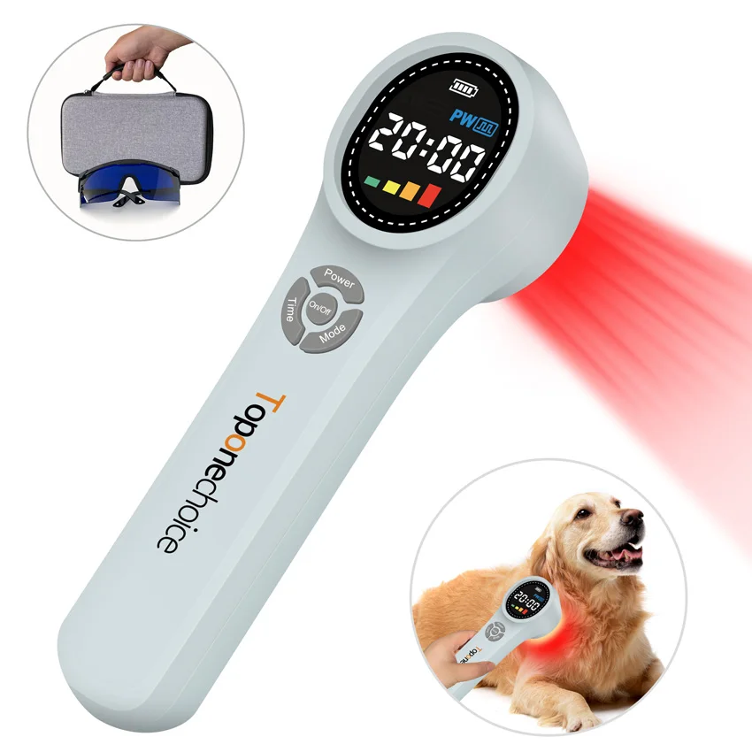 1760mW 16X660nm+4x810nm+4x980nm Cold Laser Low Level Light Therapy Device NIR Light For Human Pets Dog Pain Relief Wound Healing