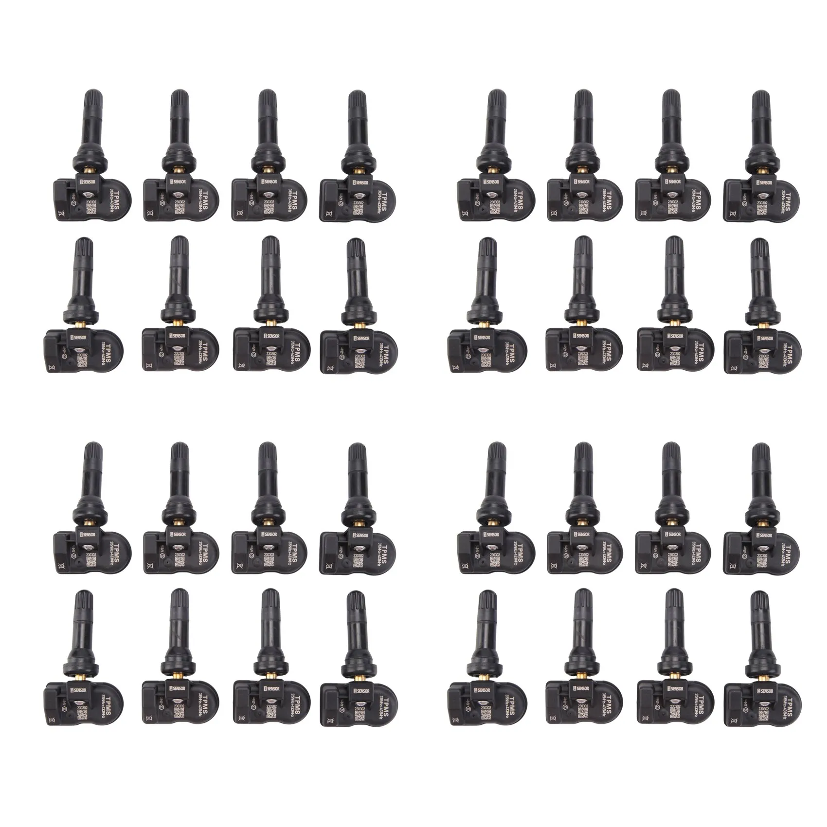 

32Pcs TPMS Sensor 433MHz 315MHZ Universal 2 in 1 Programmable MX-Sensor for Autel Tire Pressure Monitoring System