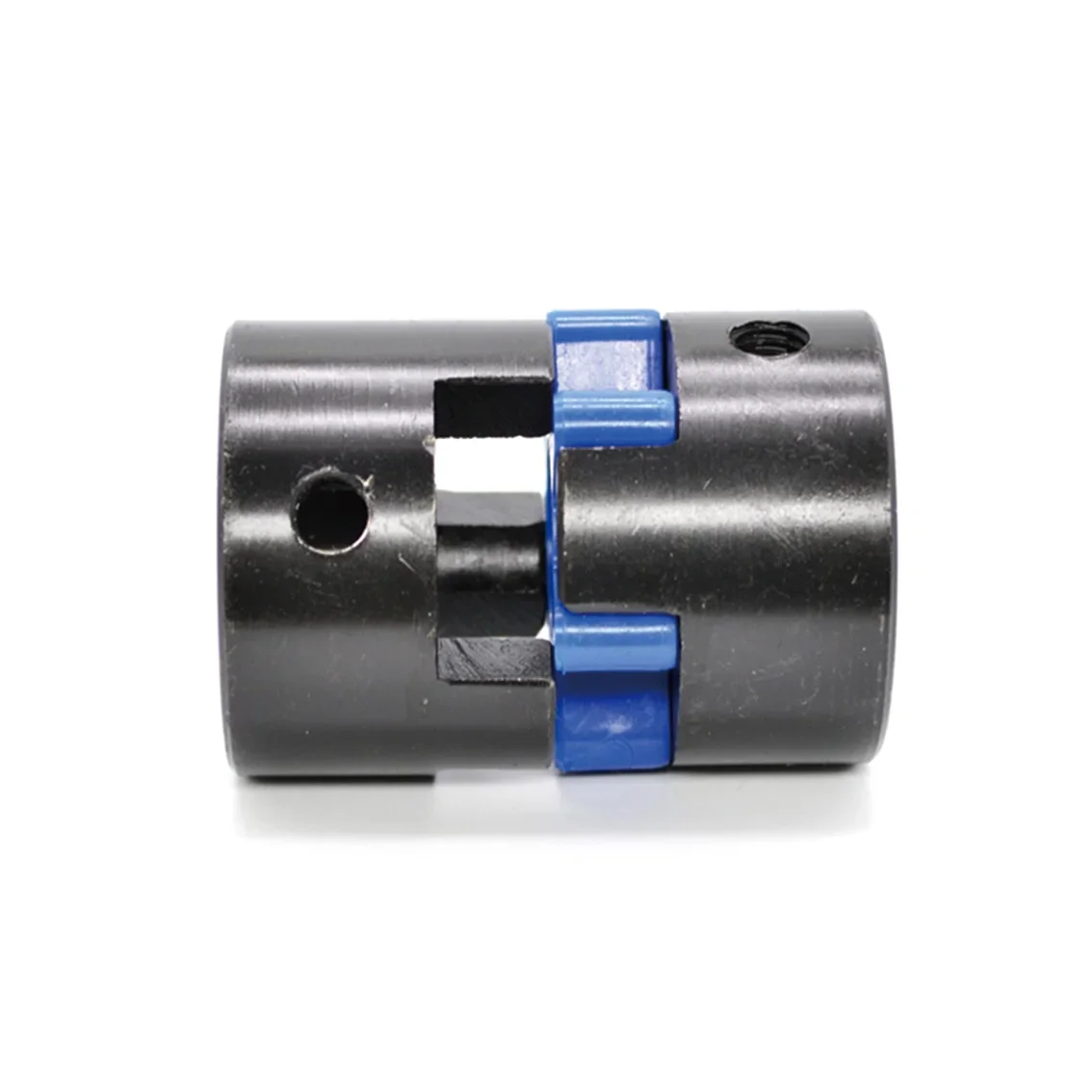 1Set 45# Steel Jaw Shaft Coupler L095 OD 54mm Inner Hole14-30mm Keyway 5/6/8mm Keyway Flexible Coupling for Industrial Equipment