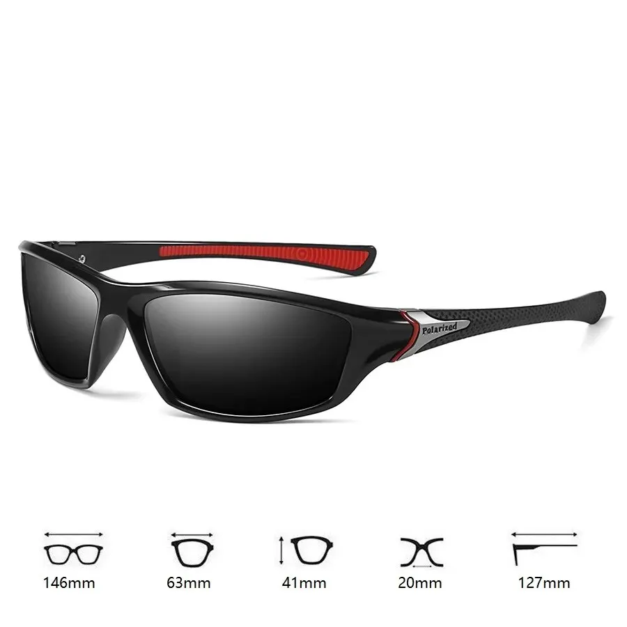 Fashion Outdoor Sports Polarized Sunglasses Men Women Cycling Climbing Skiing Fishing Driving Retro Sun Glasses UV400 Eyewear