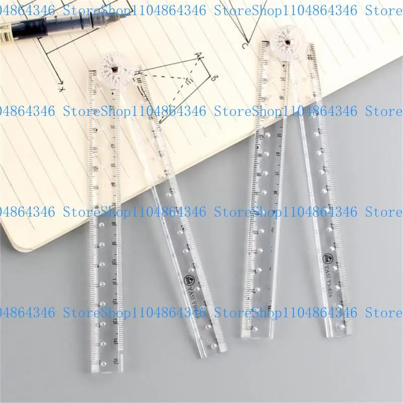 5ASD Drawing Ruler chiaramente centimetri, misurando lunghezza 0-30 (0-12 pollici)