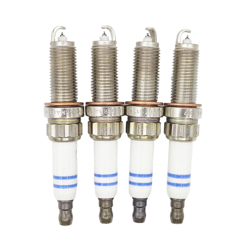 4PCS A2701590600 0041596803 Dual Iridium Spark Plug For Mercedes Benz W176 W204 W205 W212 W242 S204 S207 M271 M272 X156