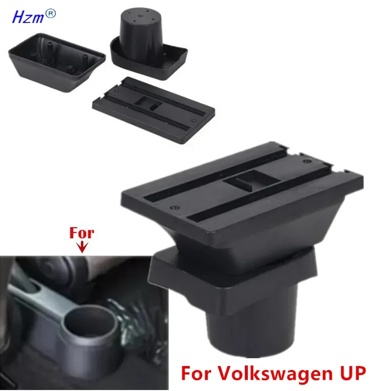 Console Storage Box Car Armrest For Volkswagen UP Armrest Box For Skoda Citigo VW UP Seat Mii Dedicated Retrofit Car Accessories