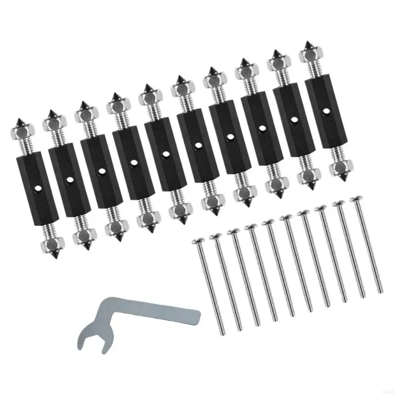  10Pcs Adjustable Cassette Screws Electrical Box Repairer Electrical Accessories