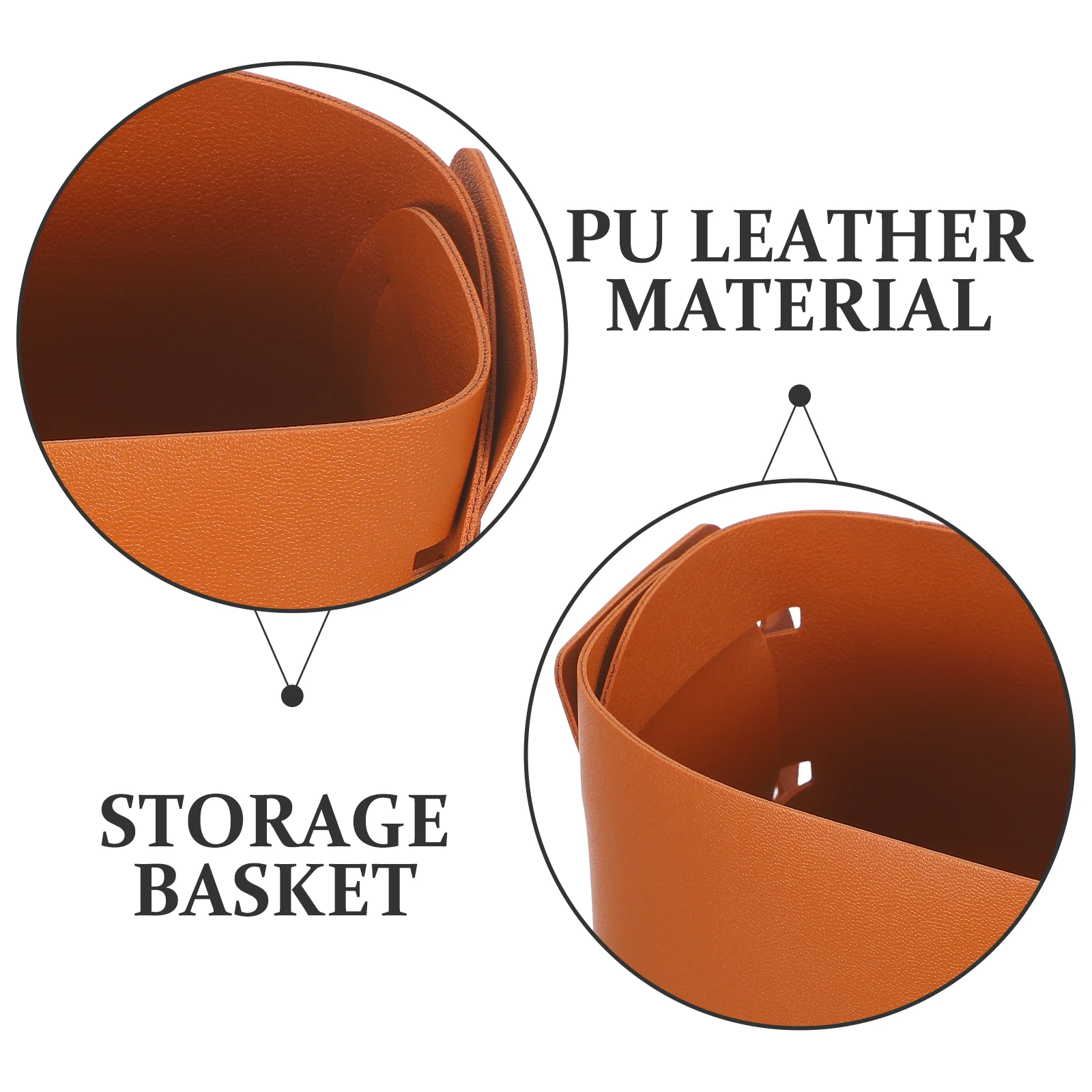 

Storage Box Foldable Pu Organizer For Keys Coins Jewelry Desktop Sundries Holder Entryway Tray Tabletop Storage