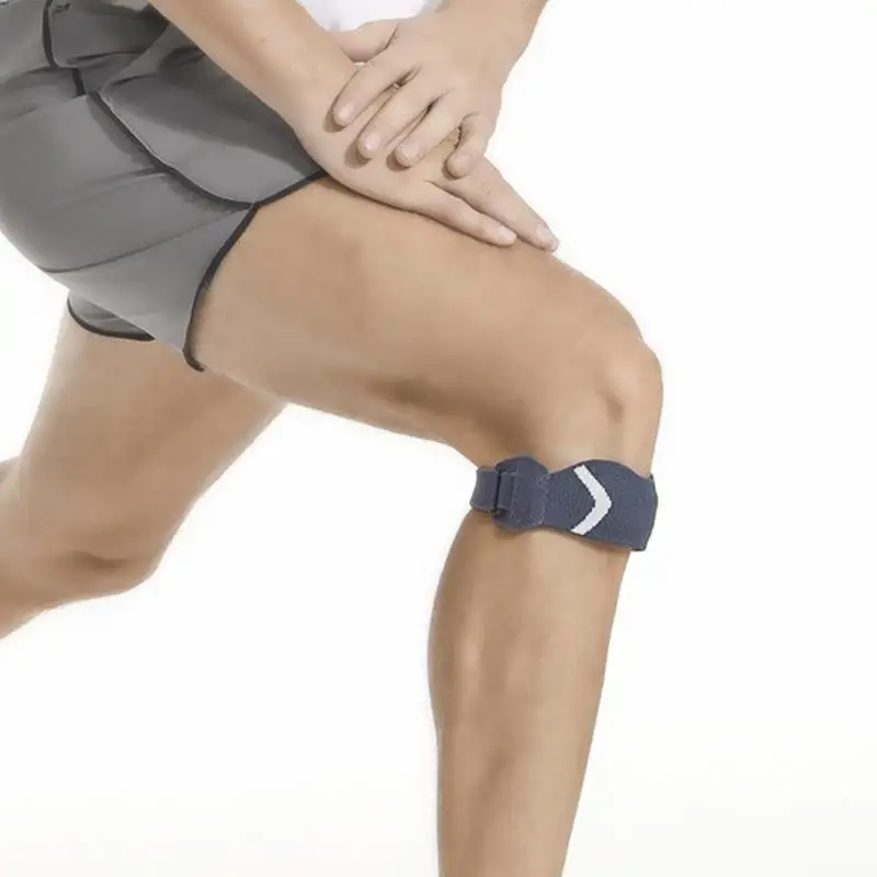 

Knee Strap Patella Stabilizer Knee Brace with Silicone Pad Adjustable Breathable Compression Stabilizer For Basketball