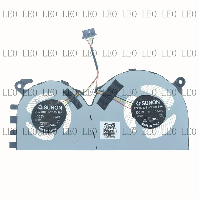 HH  New original for XIAOMI 13.3 CPU Cooling fan EG50040S1-CD50-wbr/-S9A 0.50A Metal leaf