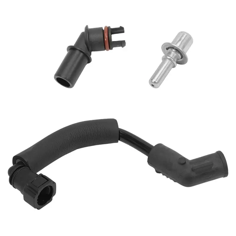

Positive Crankcase Ventilation Valve Tube Hose&PCV Valve Fitting Adapter Connector Kit For GMC Acadia Buick-AS55