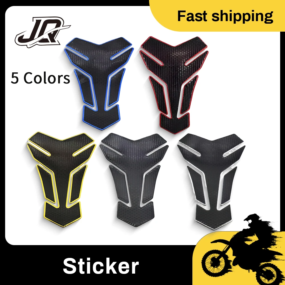 

3D Carbon Fiber Motorcycle Fuel Tank Pad Protector Sticker For Kawasaki Ninja 250/300/400/650 ZX6R ZX10R, Ducati Monster V2/V4