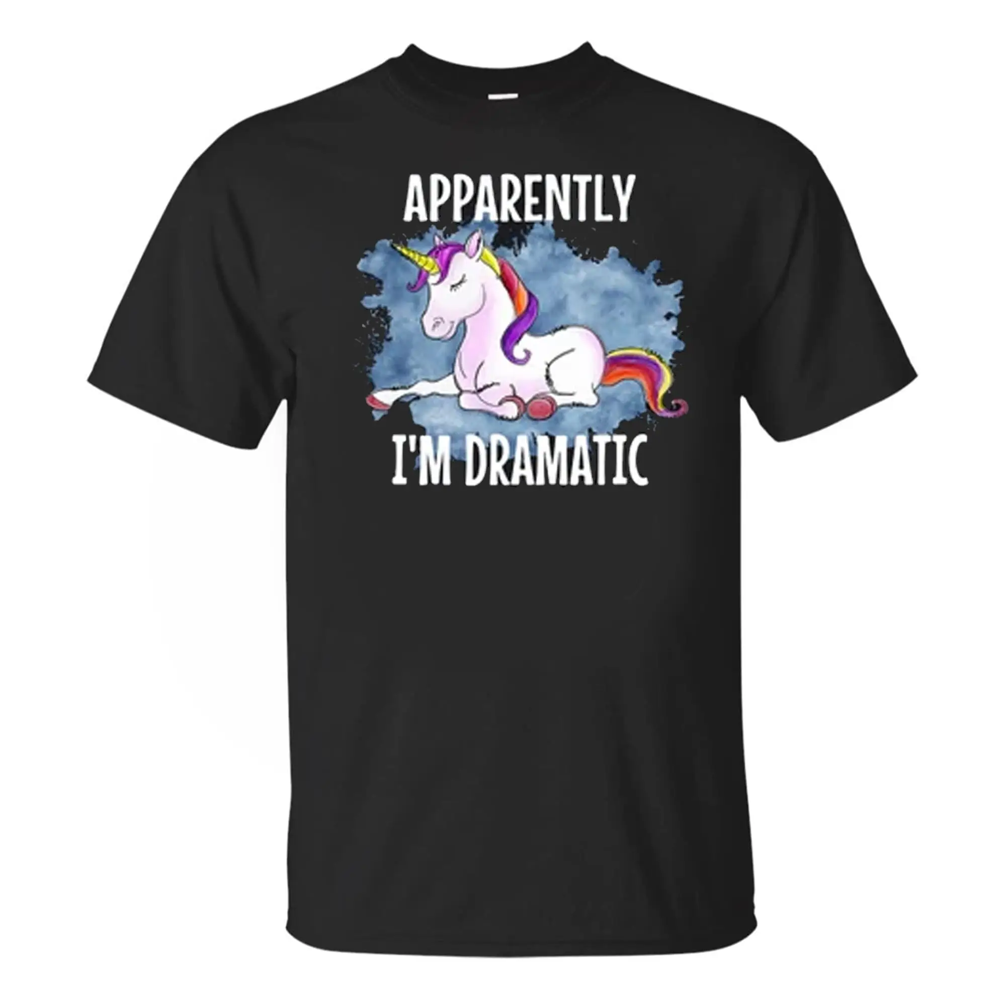 Apparemment dramatique Licorne t-Shirt à Capuche Baseball Hommes Femmes Unisexe Baggy copain Jute Shopper maquillage accessoires