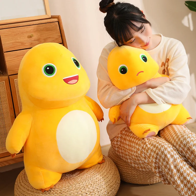 Kawaii Nailong Plush Toys Smile Dinosaur Silly Cute Stuffed Anime Cartoon Pillow Room Decor For Kids Birthday Gift