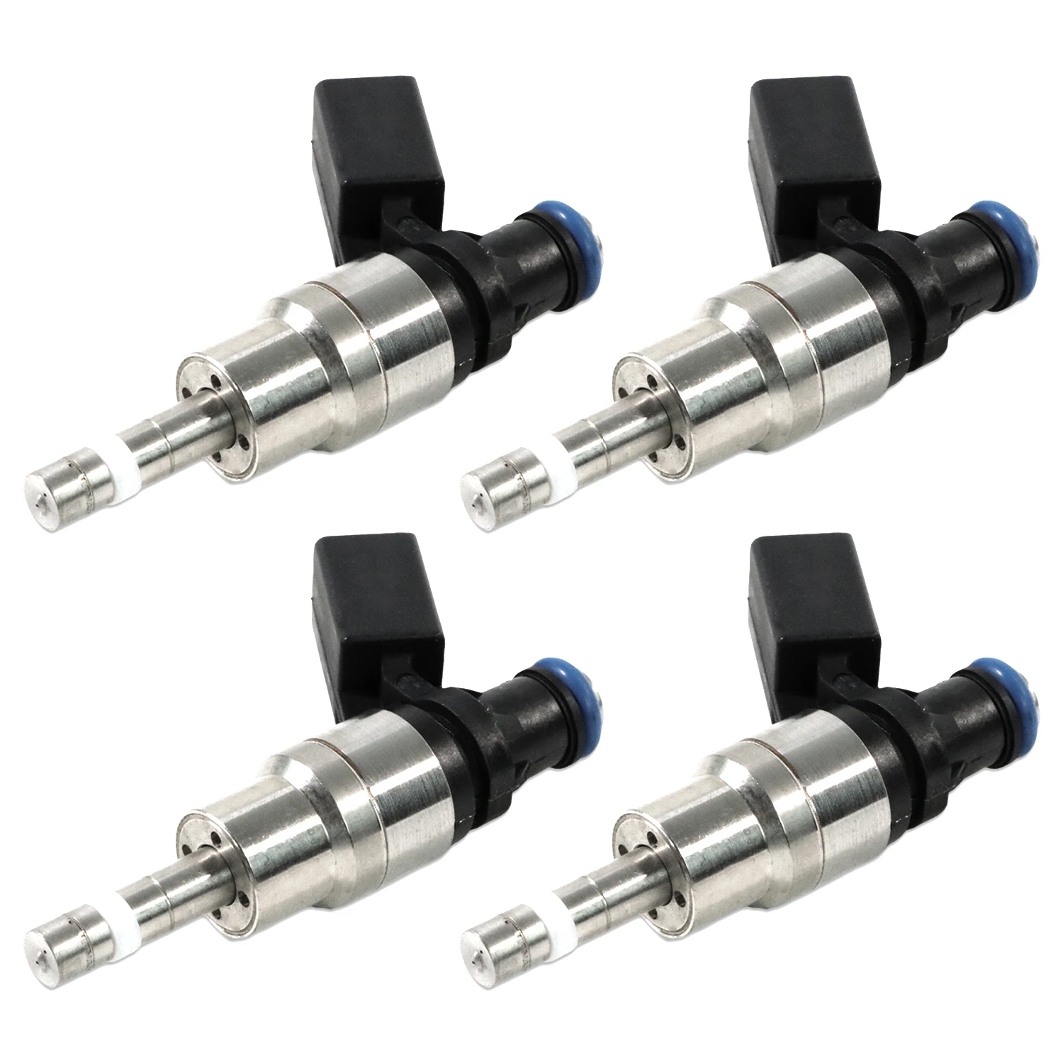4pcs Fuel Injectors For 2005-2009 Audi A3 A4 TT VW Passat Jetta GTI EOS 2.0L I4 06F906036A 0261500020 06F906036G